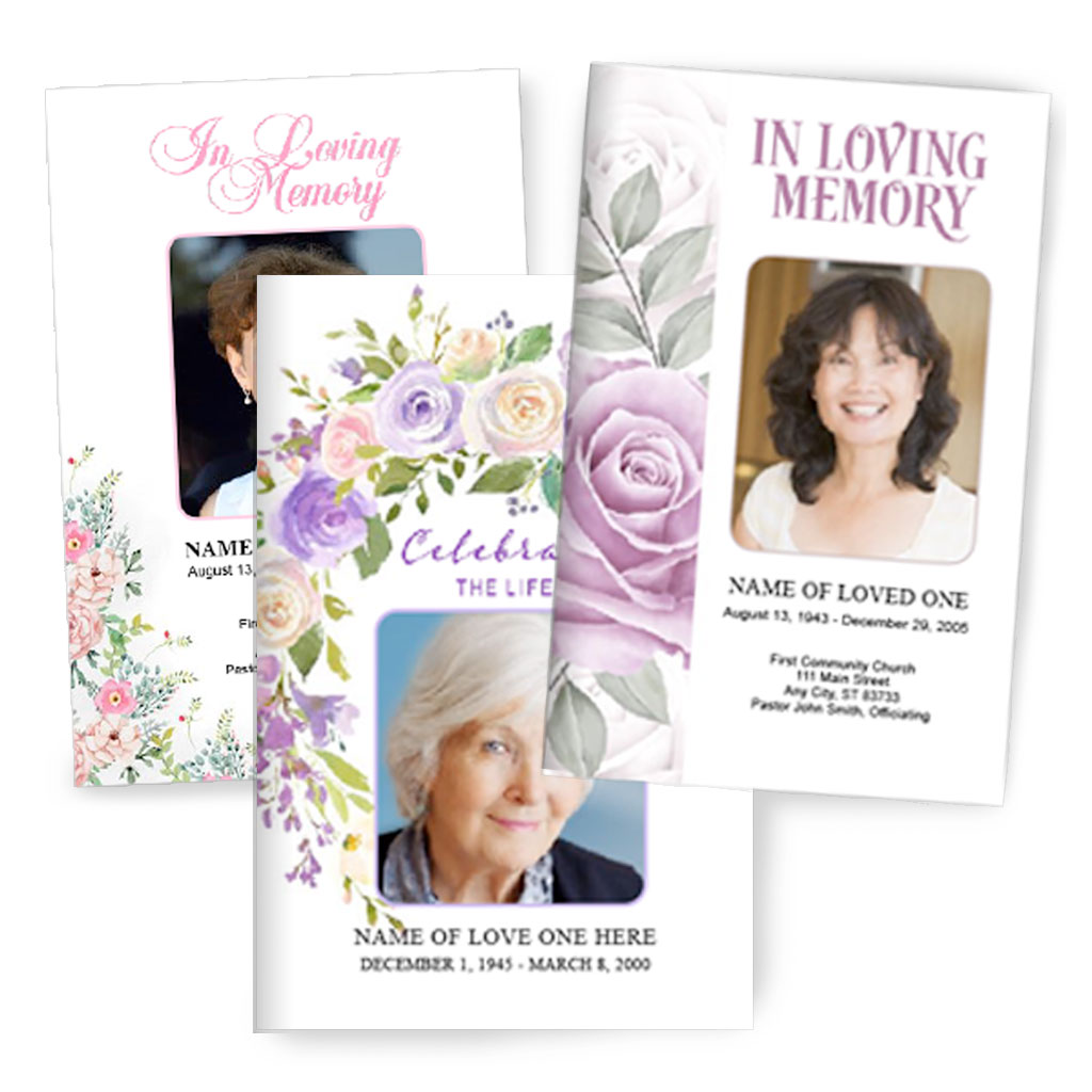 funeral programs